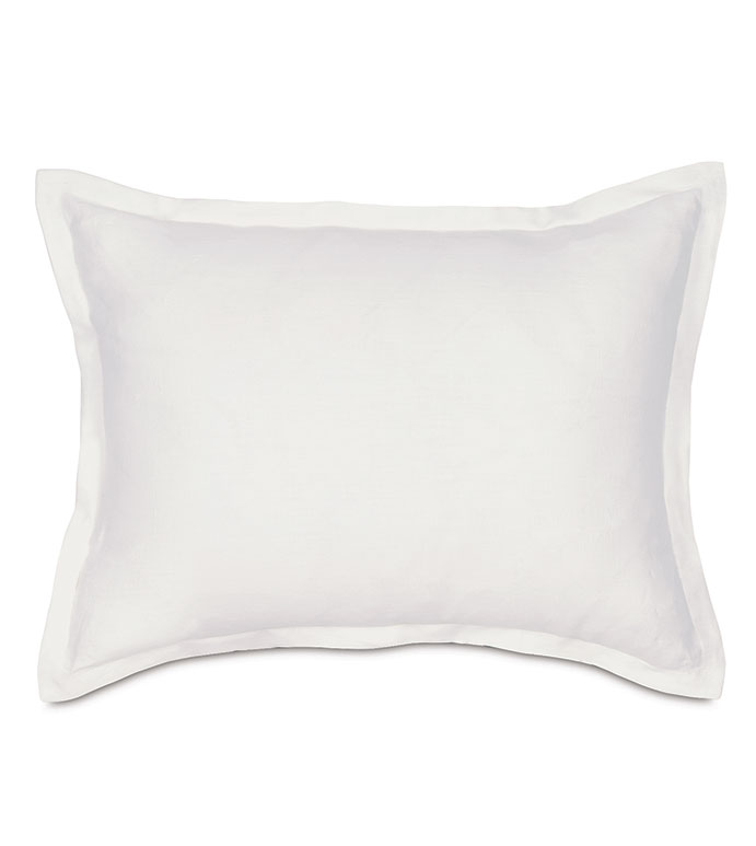 Resort Shell Standard Sham - pillow,linen pillow,standard sham pillow,resort pillow,standard pillow,throw pillow,accent pillow,deorative pillow,luxury pillow,customizable pillow,zipper closure pillow