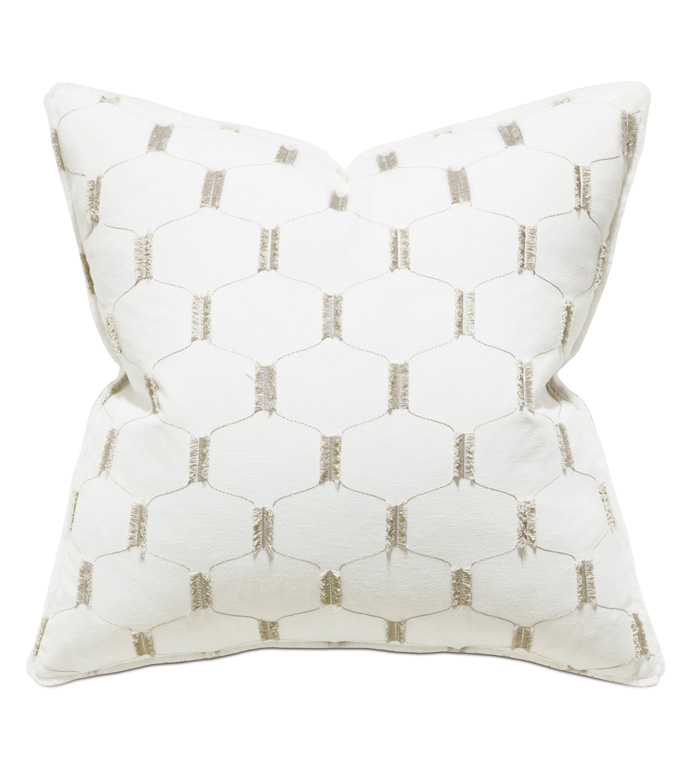 Filmore Embroidered Decorative Pillow Eastern Accents Filmore Embroidered Decorative Pillow Accent Throw Thom Filicia Eastern Accents