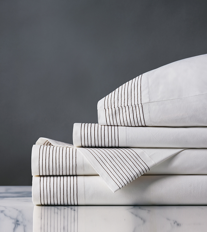 MARSDEN SHEET SET IN BROWN