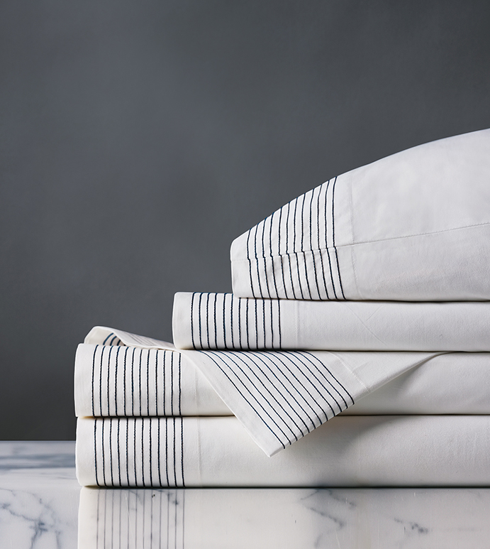 MARSDEN SHEET SET IN NAVY