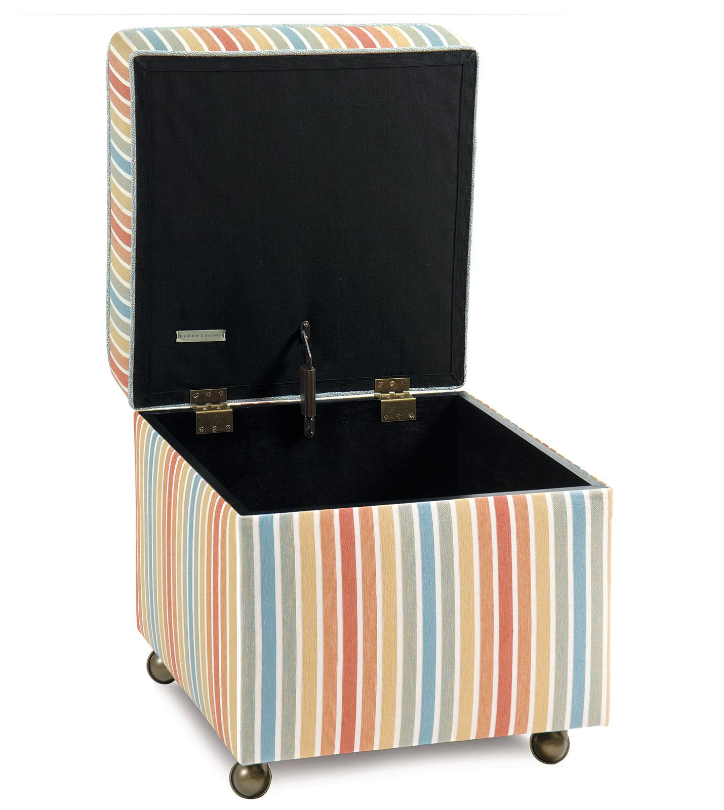 PARADISE SUNRISE STORAGE BOXED OTTOMAN Eastern Accents