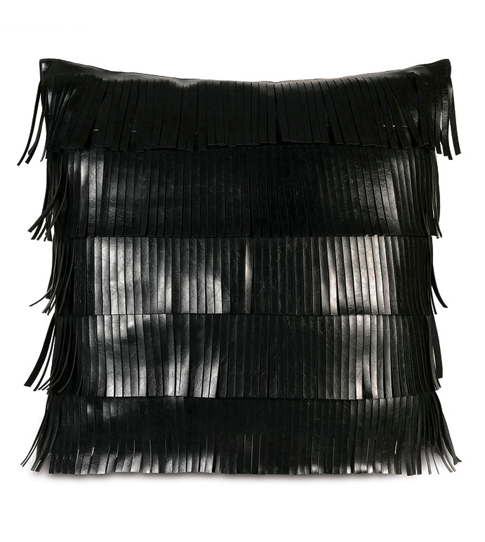 decorative fringe pillows