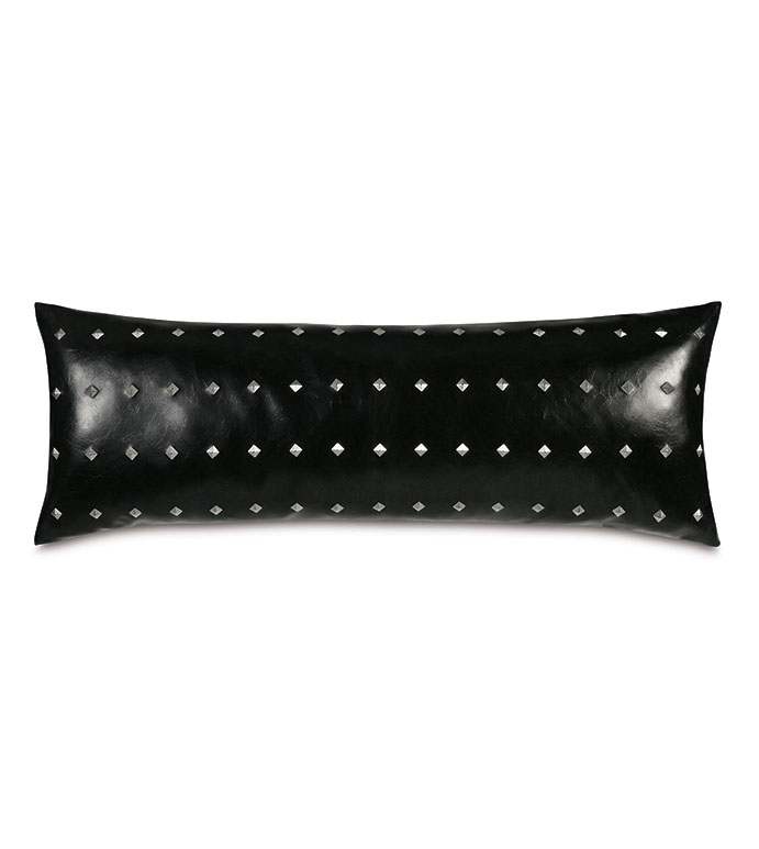 studded throw pillow