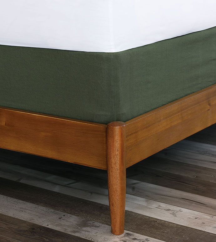 Wilder Linen Box Spring Cover Eastern Accents