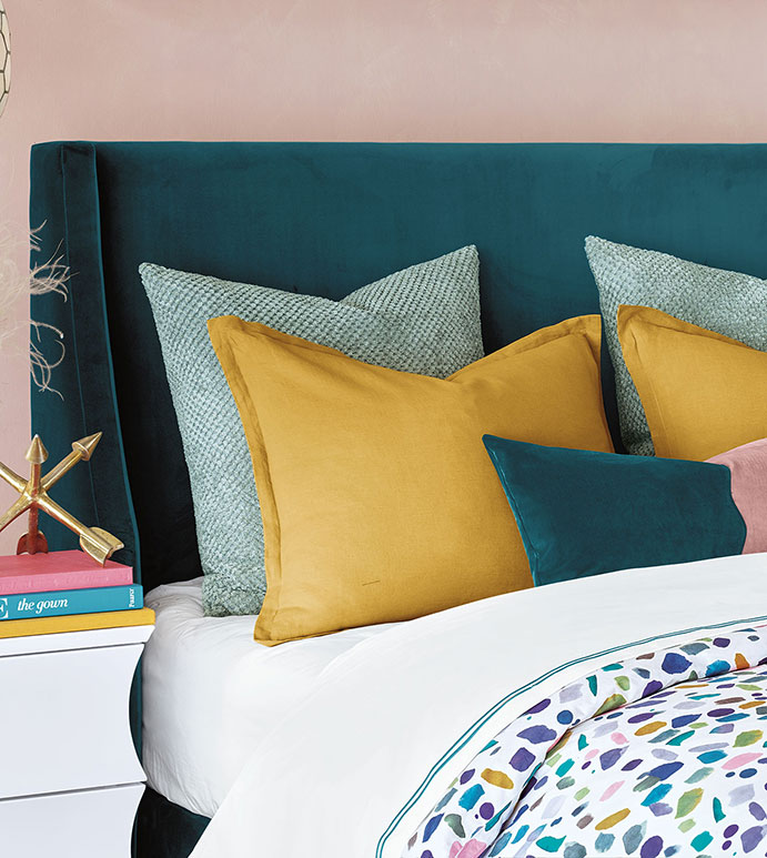 Charlie Textured Euro Sham Eastern Accents