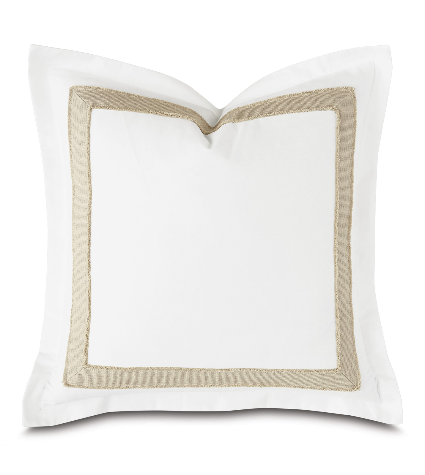Brentwood Woven Border Euro Sham Eastern Accents