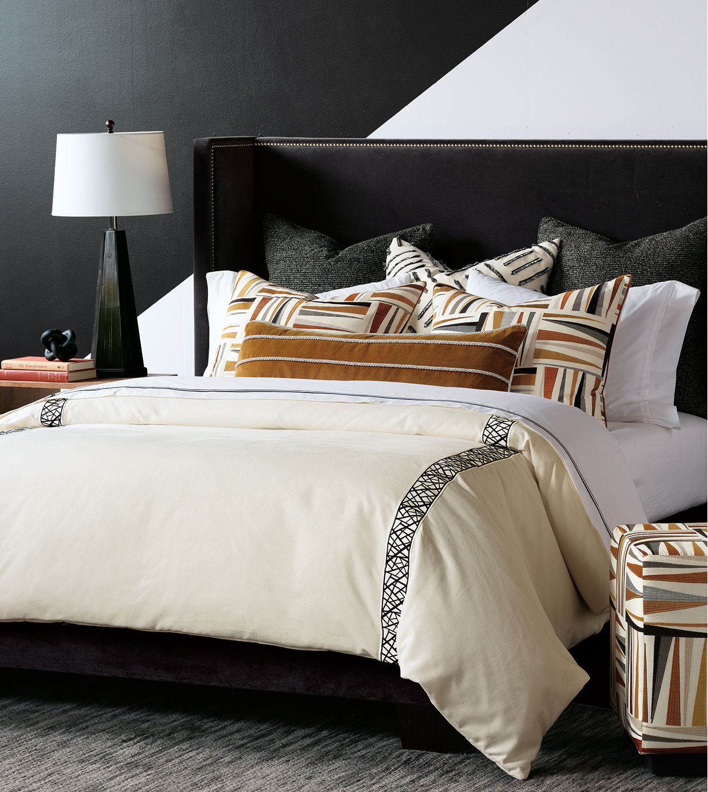 Medara Channeled Decorative Pillow Eastern Accents