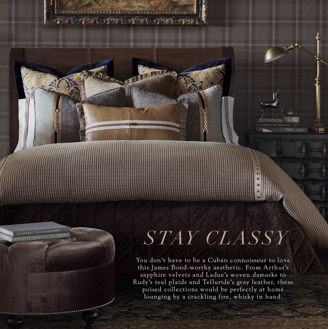 Eastern Accents Luxury Designer Bedding Linens And Home Decor Stay Cly You Don T Have To Be A Cuban Connoisseur Love This